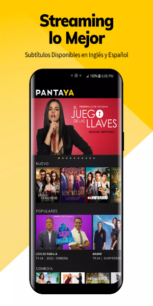 Pantaya - Streaming in Spanish स्क्रीनशॉट 0