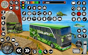 Army Coach Bus Simulator Games Screenshot 3