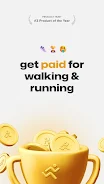 Fitmint: Get paid to walk, run Screenshot 0