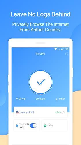 FlyVPN - 全球VPN，無限制的網路跳板應用截圖第0張