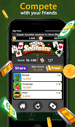 Solitaire - Make Money Capture d'écran 0