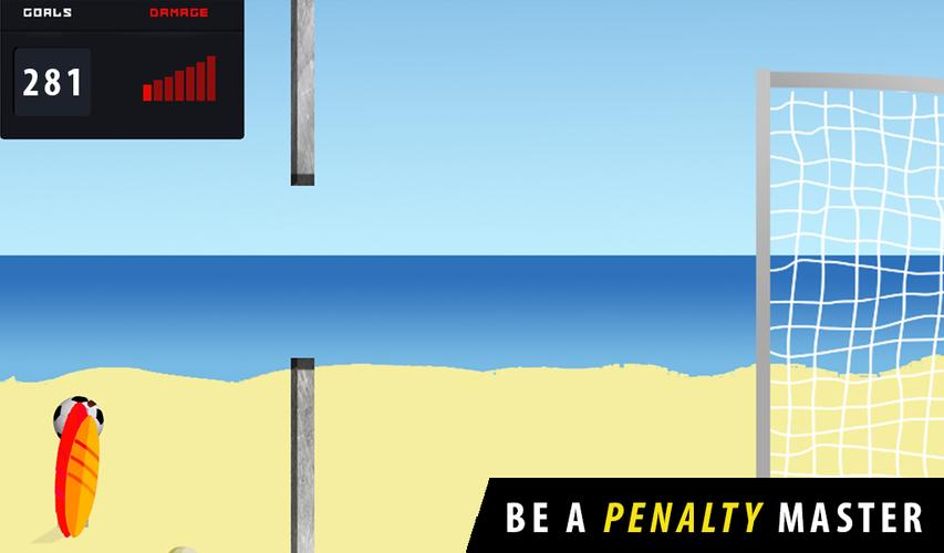 Penalty Master 2D - Football Captura de pantalla 2
