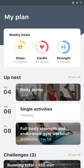 MyPersonalTrainer - FitnessApp