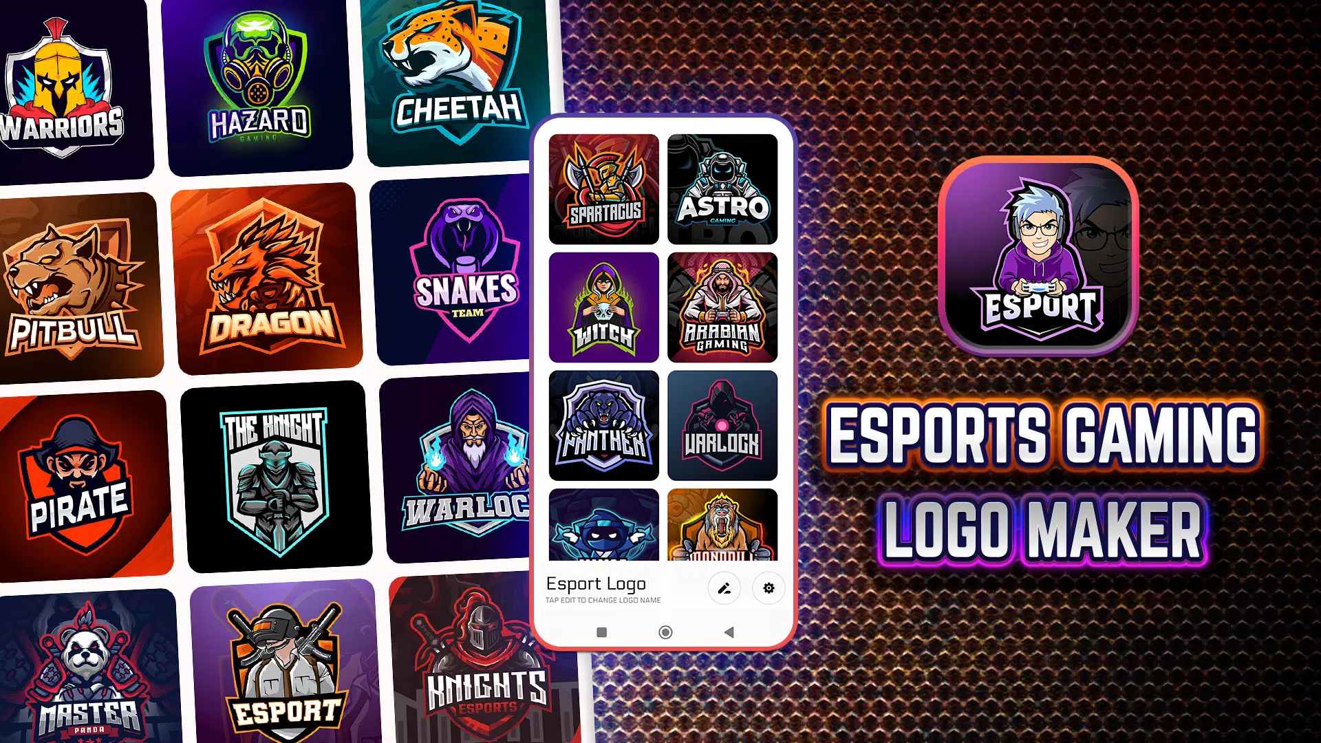 Esports Logo Gaming Logo Maker स्क्रीनशॉट 0