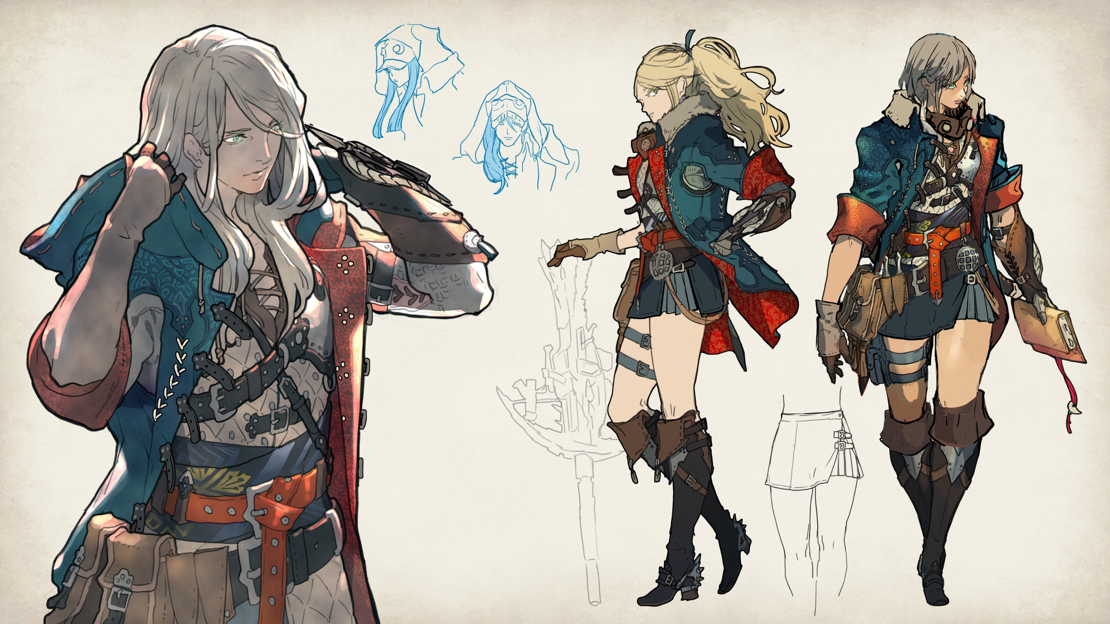 Hope armor concept art. Courtesy Capcom.