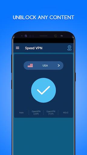 Speed VPN-Fast Unlimited Proxy Tangkapan skrin 1