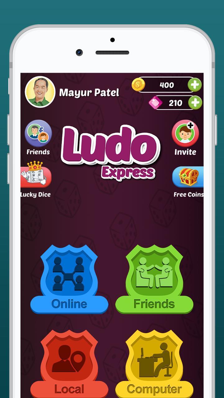 Ludo Express : Online Ludo ဖန်သားပြင်ဓာတ်ပုံ 0