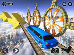 Extreme Limo Car Gt Stunts 201 Скриншот 2