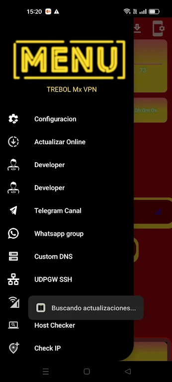 TREBOL Mx VPN Capture d'écran 1