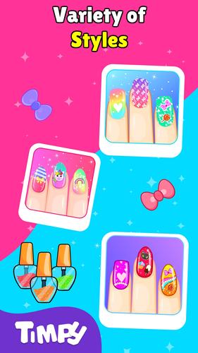 Nail Salon Games Acrylic Nails Скриншот 2