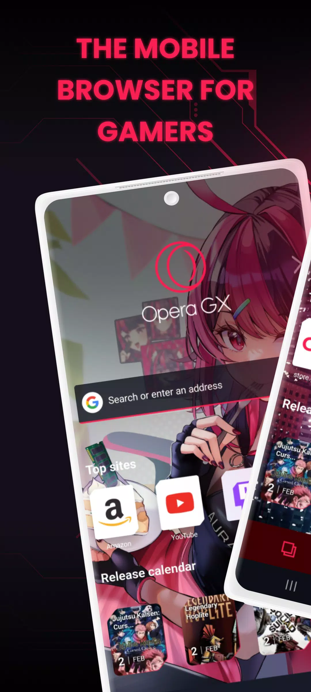 Opera GX Schermafbeelding 0