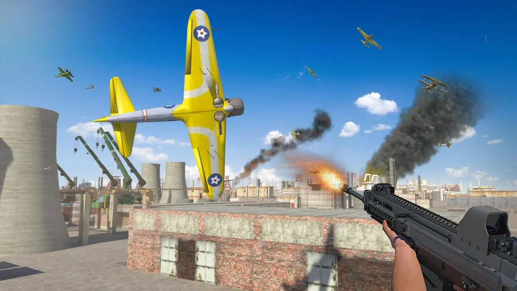 Airplane Shooter 3D Captura de tela 0