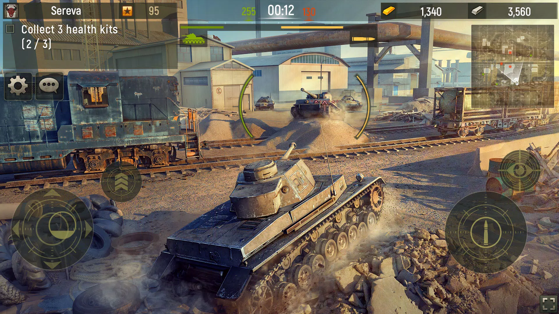 Grand Tanks: WW2 Tank Games應用截圖第3張