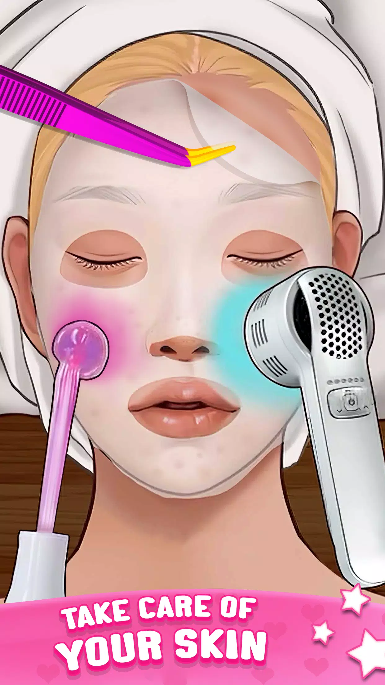 ASMR Doctor Game: Makeup Salon スクリーンショット 3