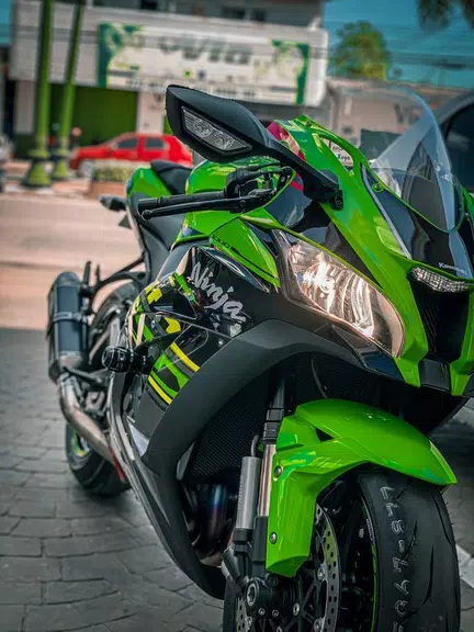 Kawasaki Ninja ZX10r Wallpaper স্ক্রিনশট 3