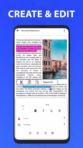 Office Reader - Docx reader Скриншот 2