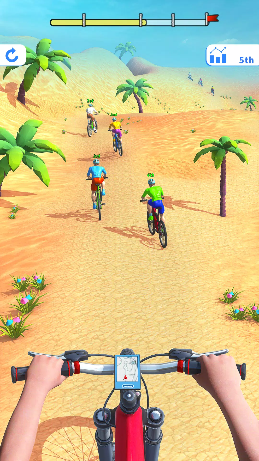 BMX Cycle Extreme Bicycle Game Ekran Görüntüsü 2