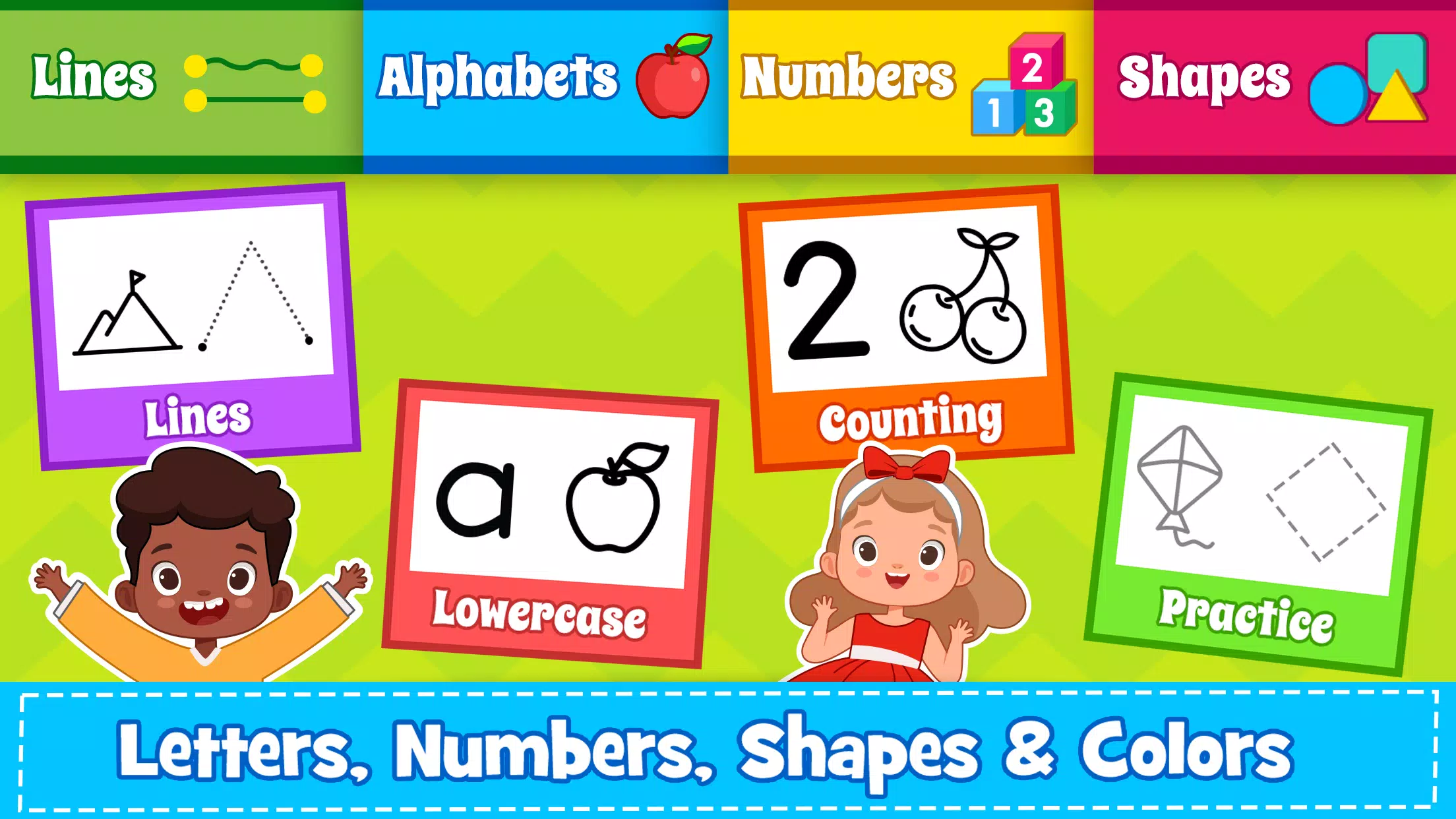 Schermata ABC Tracing Preschool Games 2+ 0