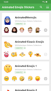 Animated Emojis WAStickerApps Tangkapan skrin 0