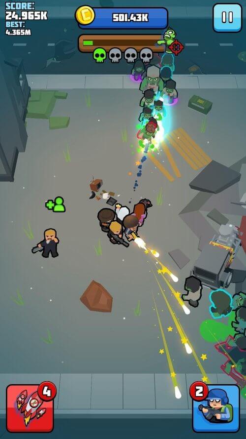 Zombie Warrior : Survivors ภาพหน้าจอ 0