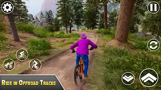 BMX Bicycle Games Offroad Bike Скриншот 1