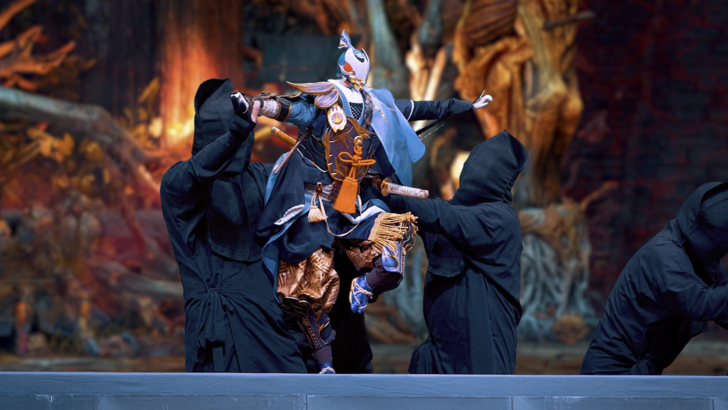 Kunitsu-Gami's Prequel Shown Through Traditional Japanese Bunraku Theater