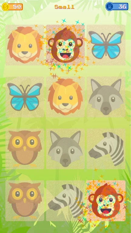 Memory Game Animals Tangkapan skrin 2