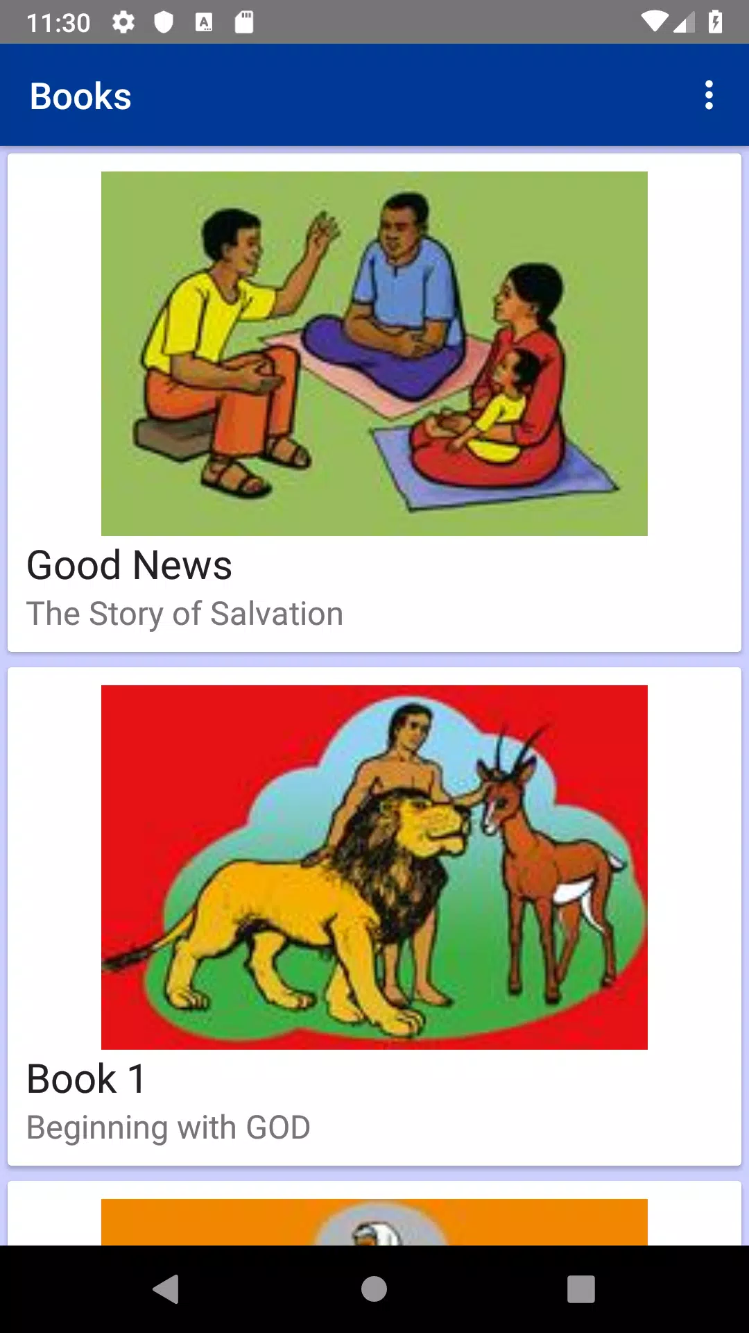Schermata Sunday School Lessons 0