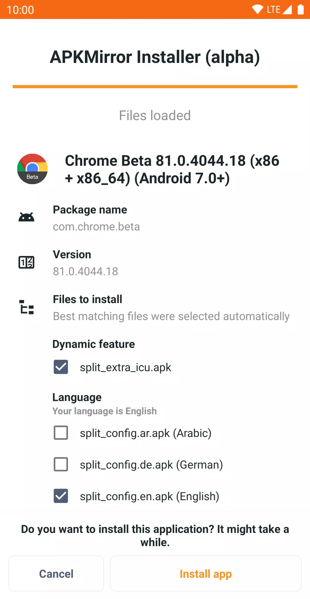 APKMirror Installer (Official) Captura de pantalla 3