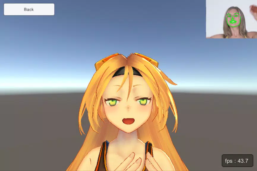 CV VTuber Example スクリーンショット 2