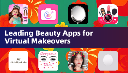 Principales applications de beauté pour les relookings virtuels