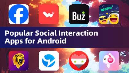 Aplicaciones populares de interacción social para Android