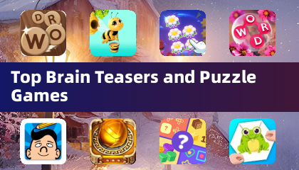 Top Brain -teasers en puzzelspellen