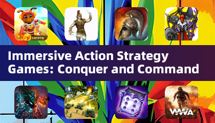 Juegos de estrategia de acción inmersiva: conquista y mando