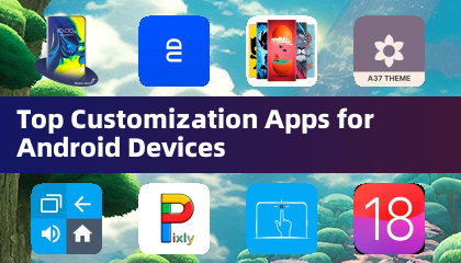 Top Customization Apps für Android-Geräte