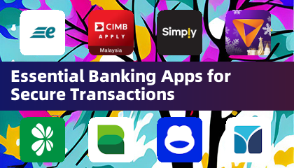 安全な取引のための必須銀行アプリ