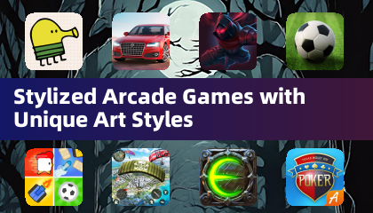 Stylized Arcade Games with Unique Art Styles
