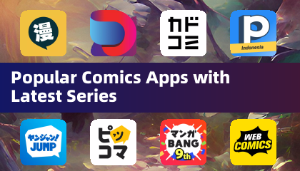 Aplicativos Populares de Quadrinhos com as Últimas Séries
