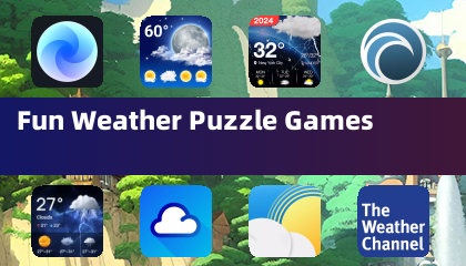 Wetter-Puzzle-Spiele