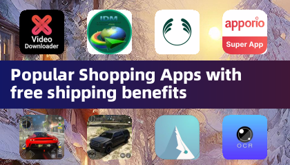 Aplicaciones de compras populares con beneficios de envío gratis