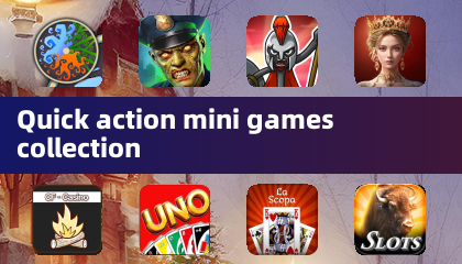 Colección de juegos mini de acción rápida