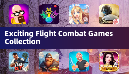 Spannende Flug-Kampf-Spiele-Sammlung