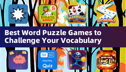 어휘를 도전하는 최고의 워드 퍼즐 게임