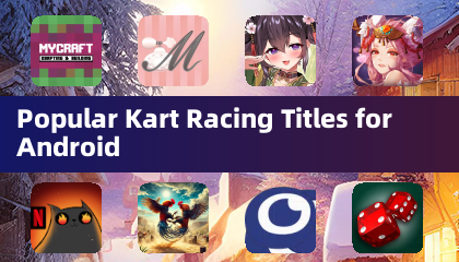 Titres populaires de course de karts pour Android
