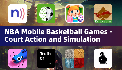 NBA 모바일 농구 게임 - 코트 액션과 시뮬레이션