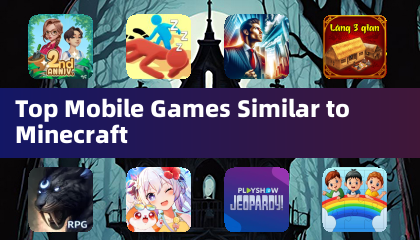 마인크래프트와 유사한 최고의 모바일 게임