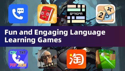 Fun and Engaging Language Learning Games