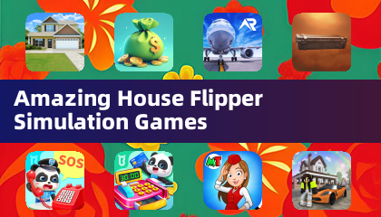 Erstaunliche Hausumgestaltungs-Simulations-Spiele