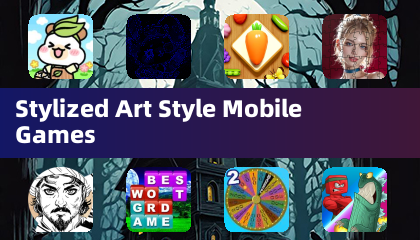 스타일리시드 아트 스타일 모바일 게임