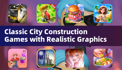 Jogos clássicos de construção de cidades com gráficos realistas